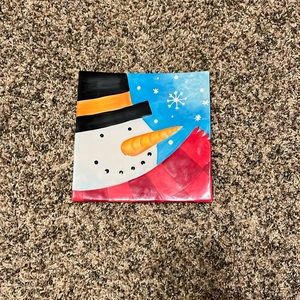 Snowman Plate